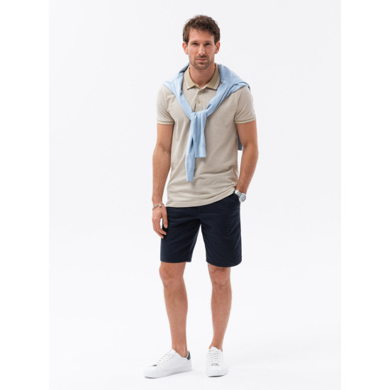 Polo krekls brūns Poli V4 S1618 - T-krekls Polo krekls brūns Poli V4 S1618