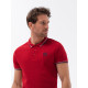 Sarkans polo krekls Karol V3 S1635 - T-krekls Sarkans polo krekls Karol V3 S1635