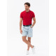 Sarkans polo krekls Karol V3 S1635 - T-krekls Sarkans polo krekls Karol V3 S1635
