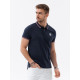 Tumši zils polo krekls Karol V5 S1635 - T-krekls Tumši zils polo krekls Karol V5 S1635
