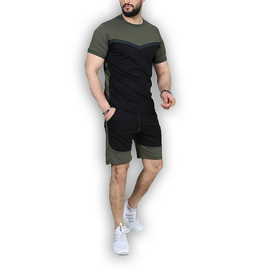 Sporta komplekts haki krāsā Moren PK3012 Premium