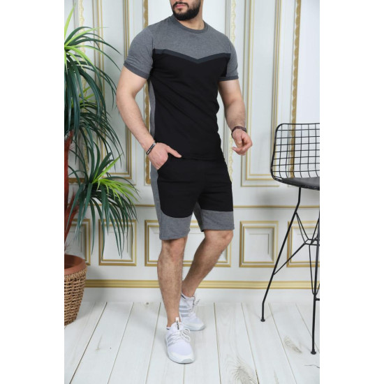 Sporta komplekts tumši pelēks Moren PK3012 - Vīriešiem Sporta komplekts tumši pelēks Moren PK3012 Premium