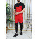Sports suit black - red Karter PK3010 - For men Sports suit black - red Karter PK3010 Premium