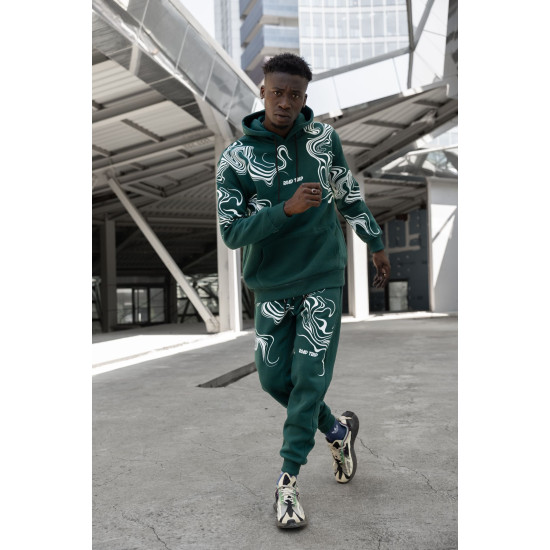Men's green tracksuit Road Trip PK3018 - For men Men's green tracksuit Road Trip PK3018 Premium