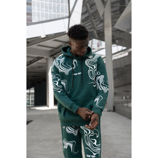 Men's green tracksuit Road Trip PK3018 - For men Men's green tracksuit Road Trip PK3018 Premium