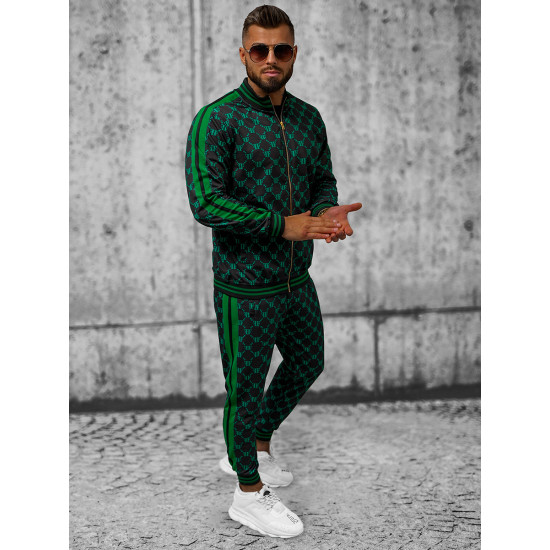 Melns - zaļš vīriešu komplekts Oran O/12136 - Vīriešiem Melns - zaļš vīriešu komplekts Oran O/12136 Premium