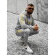 Pelēks vīriešu sporta komplekts Ronex JS/C8117 - Vīriešiem Pelēks vīriešu sporta komplekts Ronex JS/C8117