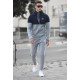 Men's blue-grey tracksuit Brent PK4987 - For men Men's blue-grey tracksuit Brent PK4987 Premium