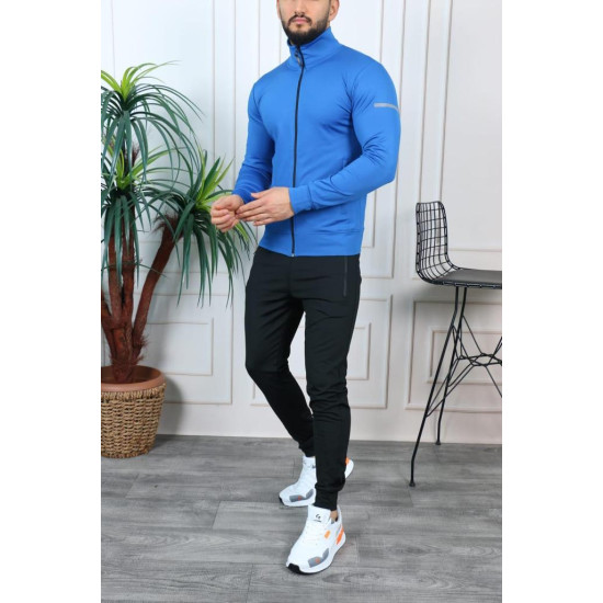 Vīriešu zils treniņtērps Lerol PK3003 - Vīriešiem Vīriešu zils treniņtērps Lerol PK3003 Premium