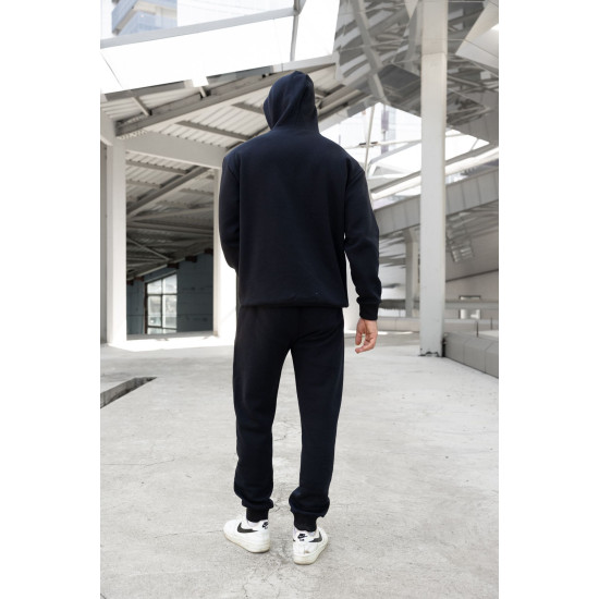 Melns komplekts ar kapuci vīriešiem Agero PK3024 Premium