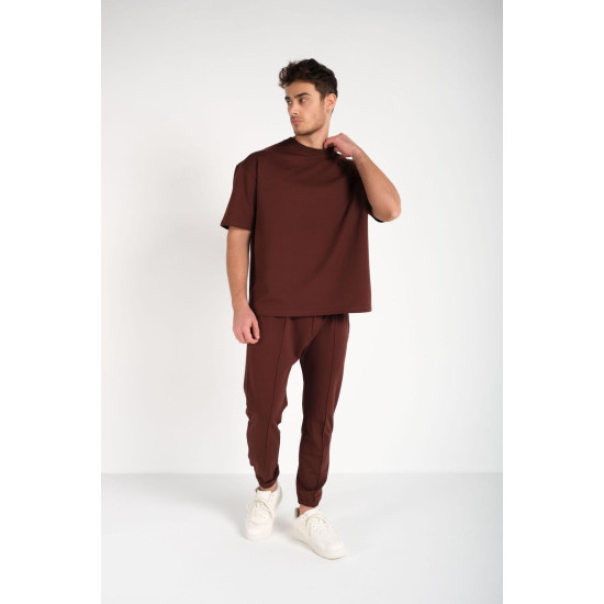 Brūns vīriešu komplekts SumerTop pk3027 - Vīriešiem Brūns vīriešu komplekts SumerTop pk3027 Premium