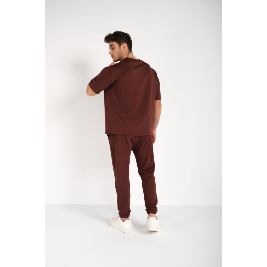 Brūns vīriešu komplekts SumerTop pk3027 - Vīriešiem Brūns vīriešu komplekts SumerTop pk3027 Premium