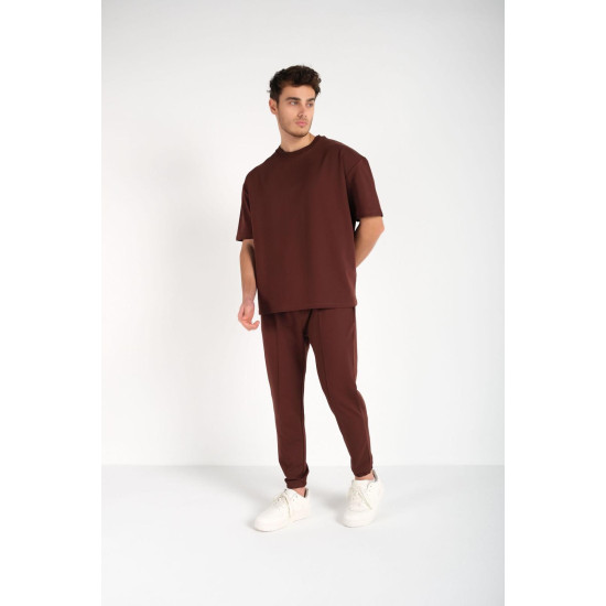 Brūns vīriešu komplekts SumerTop pk3027 - Vīriešiem Brūns vīriešu komplekts SumerTop pk3027 Premium