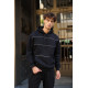Black men's tracksuit Solo PK3017 - For men Black men's tracksuit Solo PK3017 Premium