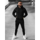 Melns vīriešu sporta tērps Pazar ax0138 - Vīriešiem Melns vīriešu sporta tērps Pazar ax0138