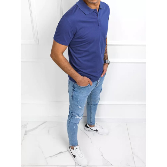 Vīriešu zils polo krekls Palom PX0510 - T-krekls Vīriešu zils polo krekls Palom PX0510