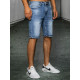 Blue denim breeches for men Temo SX1518 - Action Blue denim breeches for men Temo SX1518