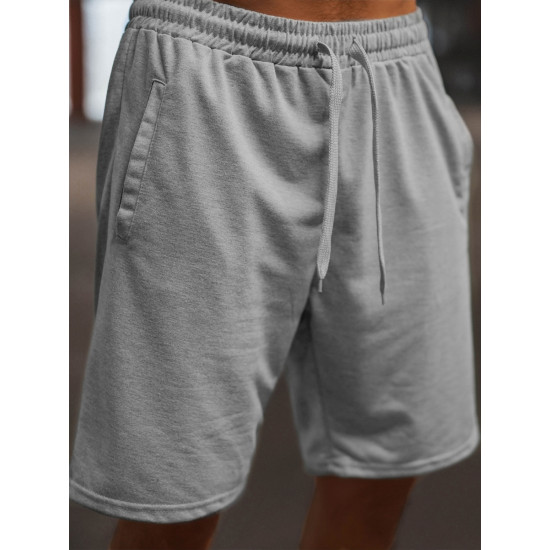 Pelēki vīriešu sporta šorti Saravi JS/8K100/2Z - Īsfilmas | Tilti Pelēki vīriešu sporta šorti Saravi JS/8K100/2Z