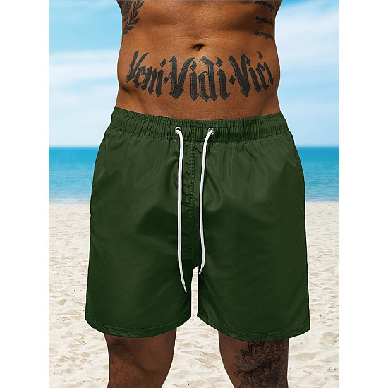 Peldēšanas šorti haki krāsas Vici JS/XL019/7