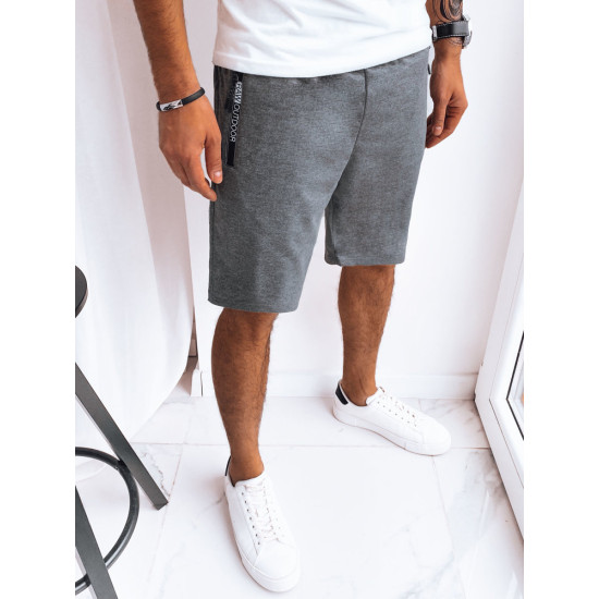 Wyprzedaż Ciemnoszare szorty casual Biren SX2244 - Szorty | Bryczesy Wyprzedaż Ciemnoszare szorty casual Biren SX2244