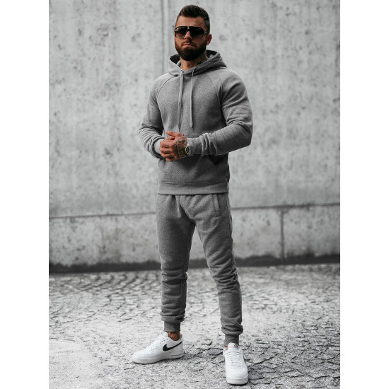 Tumši pelēks treniņtērps vīriešiem Ronal JS/8C75/5 - Vīriešiem Tumši pelēks treniņtērps vīriešiem Ronal JS/8C75/5 Premium
