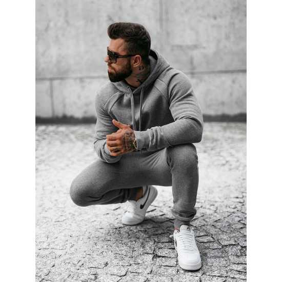 Tumši pelēks treniņtērps vīriešiem Ronal JS/8C75/5 - Vīriešiem Tumši pelēks treniņtērps vīriešiem Ronal JS/8C75/5 Premium