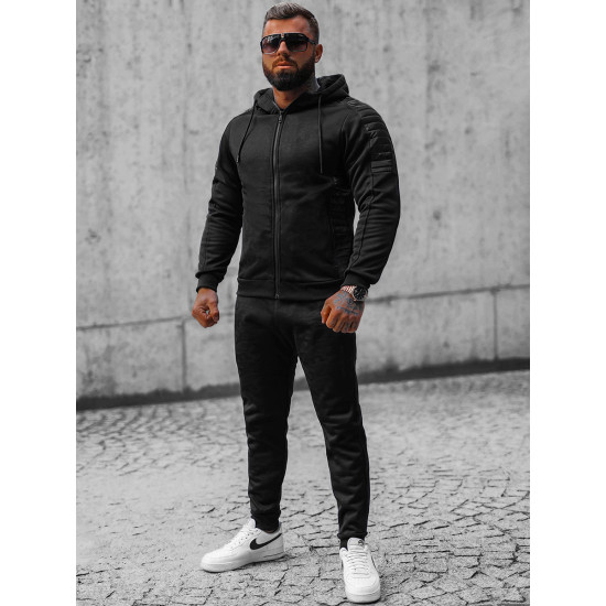Izpārdošana Vīriešu sporta tērps melns Somat O/3A126/A128 - Vīriešiem Izpārdošana Vīriešu sporta tērps melns Somat O/3A126/A128