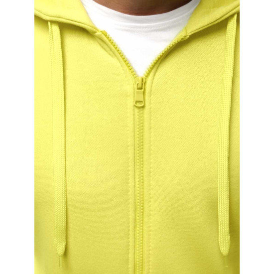 Neondzeltens vīriešu džemperis Lore JS/2008 - Vīriešu džemperi| Džemperi tiešsaistē Neondzeltens vīriešu džemperis Lore JS/2008