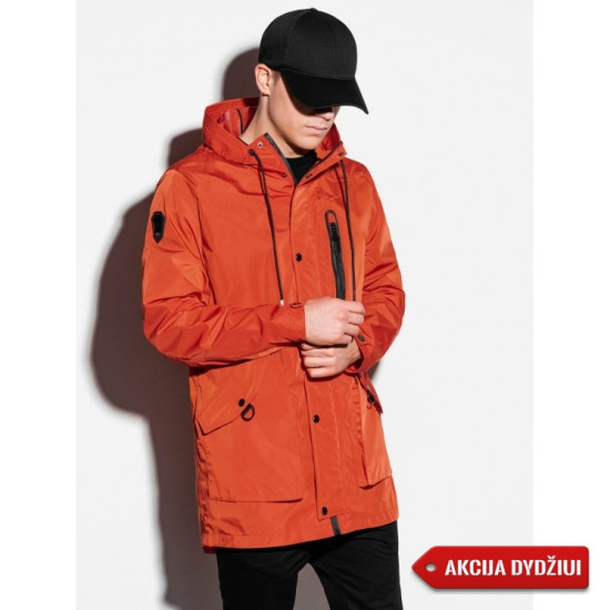 Vīriešu pavasara brūna jaka Andol C440 - Vīriešiem Vīriešu pavasara brūna jaka Andol C440