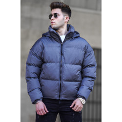 Pelēka vīriešu jaka ar kapuci Jack Pelēka vīriešu jaka ar kapuci Jack