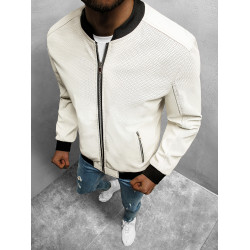 Vīriešu balta vīriešu jaka Monol Vīriešu balta vīriešu jaka Monol