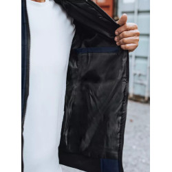 Vīriešu stepēta tumši zila jaka Minti Vīriešu stepēta tumši zila jaka Minti