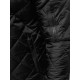 Melna vīriešu jaka ar kapuci Lator JS/8M986/392