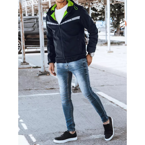 Vīriešu tumši zila softshell jaka Sverol TX4151 - Rīcība Vīriešu tumši zila softshell jaka Sverol TX4151