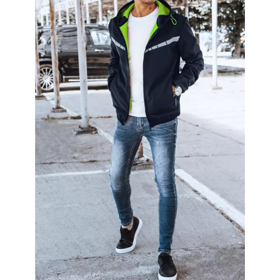 Vīriešu tumši zila softshell jaka Sverol TX4151 - Rīcība Vīriešu tumši zila softshell jaka Sverol TX4151