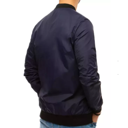 Vīriešu tumši zila lietus jaka Vīriešu tumši zila lietus jaka