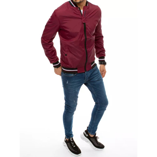 Vīriešu bordo jaka Harry TX3681 - Vīriešu jakas un mēteļi Vīriešu bordo jaka Harry TX3681
