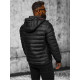 Melnā jaka Moren JS/22M325/392 - Vīriešu jakas un mēteļi Melnā jaka Moren JS/22M325/392