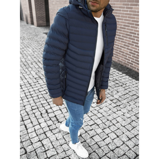 Tumši zila jaka Caera JS/M13057 - Vīriešiem Tumši zila jaka Caera JS/M13057