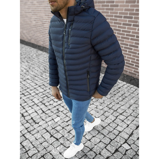 Tumši zila jaka Caera JS/M13057 - Vīriešiem Tumši zila jaka Caera JS/M13057