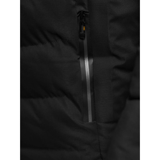 Ziemas melnā jaka Herber JS/5M3135/392 - Vīriešu jakas un mēteļi Ziemas melnā jaka Herber JS/5M3135/392 Premium