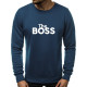 Izpārdošana Tumši zils džemperis The boss