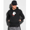 Black hooded sweatshirt Lama