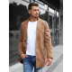 Elegants brūns vīriešu mētelis Sugal JB/1047Z - Rīcība Elegants brūns vīriešu mētelis Sugal JB/1047Z