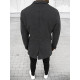 Elegants tumši pelēks vīriešu mētelis Sugal JB/1047Z - Rīcība Elegants tumši pelēks vīriešu mētelis Sugal JB/1047Z