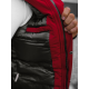 Bomber stila ziemas bordo vīriešu jaka Lemor JS/201901 - Vīriešu jakas un mēteļi Bomber stila ziemas bordo vīriešu jaka Lemor JS/201901