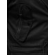 Men's black jacket with fur Premium JS/22M317/392 - Men's Jackets and Coats Men's black jacket with fur Premium JS/22M317/392 Premium