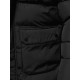 Vīriešu melna ziemas jaka ar kapuci JS/22M332/392 - Rīcība Vīriešu melna ziemas jaka ar kapuci JS/22M332/392 Premium