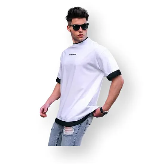 White men s shirt Zulu PK5802 Premium