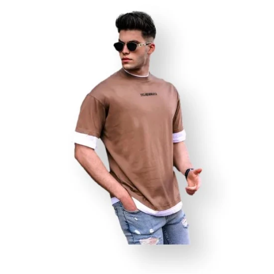 Brūns vīriešu krekls Zulu PK5802 Premium